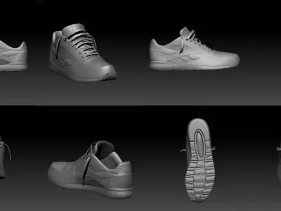reebok shoe model 3D model