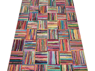 Rug Set 360 3D model