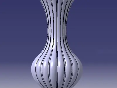 Flower Vase 3D print model