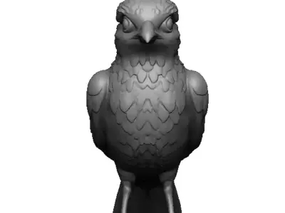bird pendant 3D print model