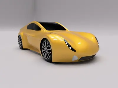 car design 3D model by urii