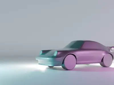 Porsche 911 turbo for PRINT 3D print model