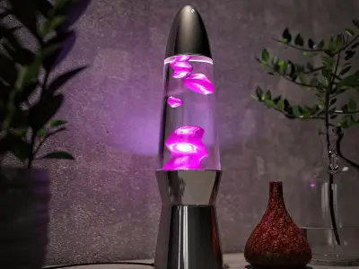 Lava Lamp Daz 3D model