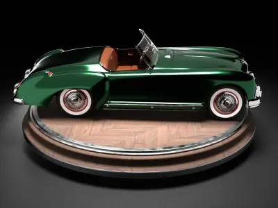 Nash-Healey 1957  3D model