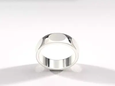 Minimalist Ring 3D print model