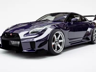NISSAN GT-R 3D model