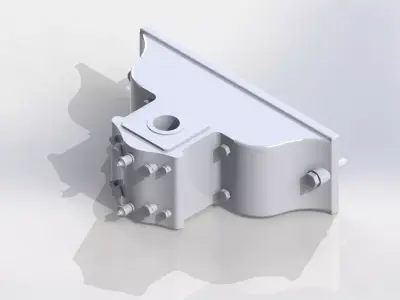 Steam Engine Bearing Free 3D model