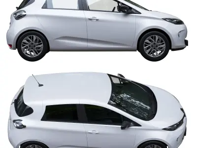 RENAULT ZOE 2013 3D model