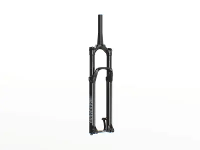 MTB Suspension Fork Low-poly 3D model