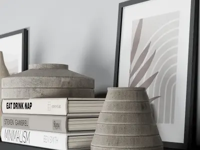  Decorative set 6 3D model