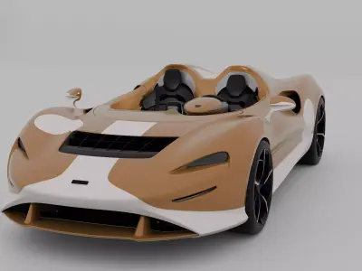 McLaren Elva 3D model