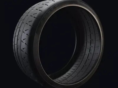 P Zero Trofeo R Tyre 3D model