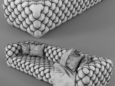 Chester Moon Sofa 3D model