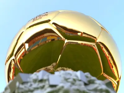 FIFA  BALLON DOR 2020 3D model