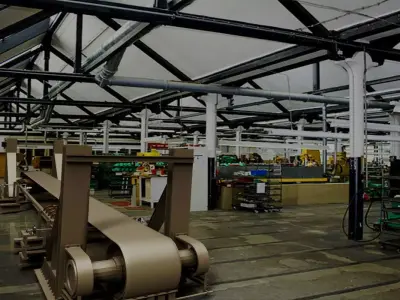 Mechanical Cement Conveyor Low-poly 3D model