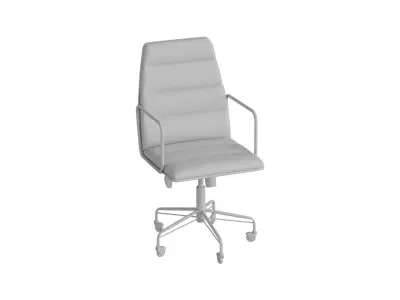 Black Executive Chair 3D model