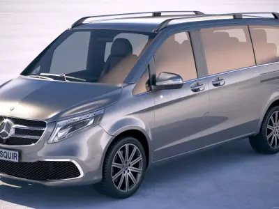 Mercedes-Benz V-Class 2020 3D model