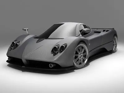 Pagani Zonda 3D model