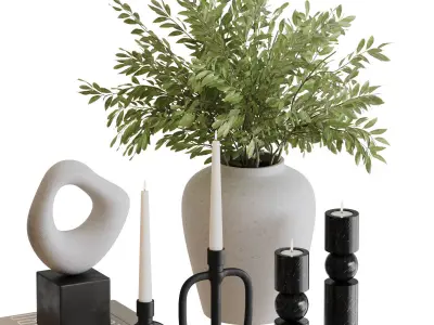 Decorative Set-03 3D model purchase