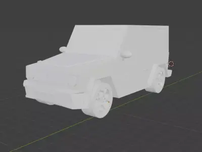 Mercedes G-Class 3D print model