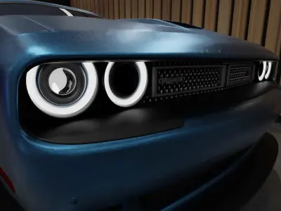 dodge challenger 2015 3D model