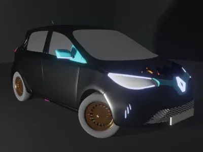 Renault Zoe 3D model