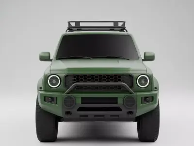 Rugged SUV  3D model
