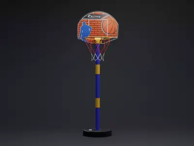 Basketball Hoop 3D model