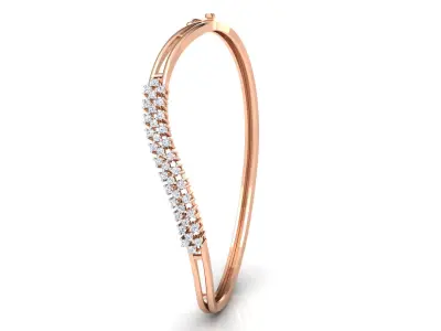 Flexure Bracelet 3D print model