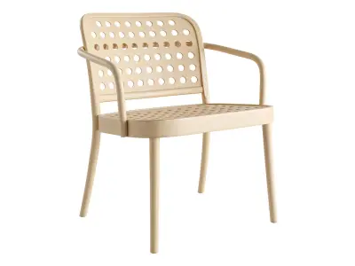 822 Armchair by TON 3D model