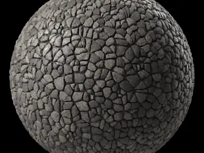 Pavement Materials 97- Rock Materials Sbsar Pbr 4k Seamless Texture
