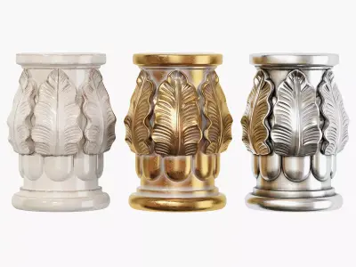 Classic carved 204 3D model