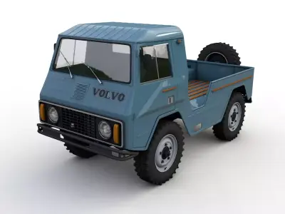 VOLVO LAPLANDER C202 1977 3D model