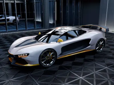 CC Chimera Supercar 3D model