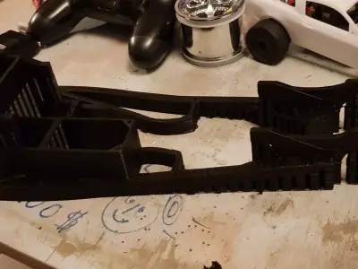 hot rod scale rc drift 3D model