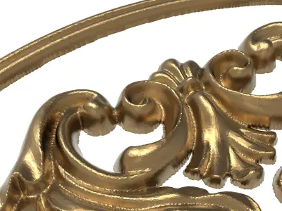  decorative pattern ready for 3D printing 3D model 380