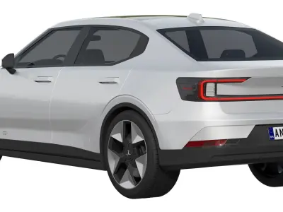 Polestar 2 2023 3D model