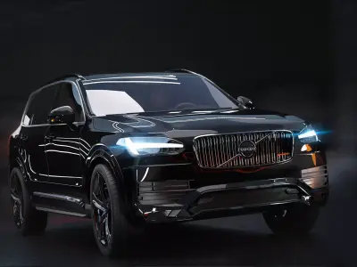 Volvo XC90 3D model