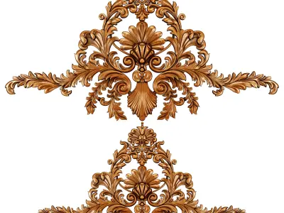 Decorative Ornamental 29 3D model