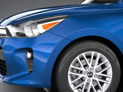 Kia Rio Sedan 2018-2020 3D model