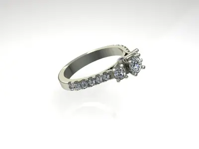 Rings 3D print model