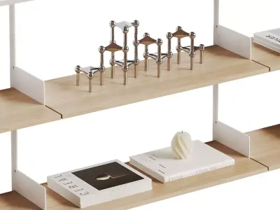 Display Shelf By New Works With Decor 3D model
