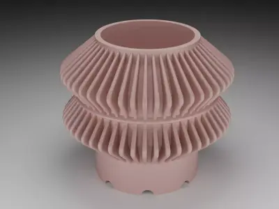 Vase 002 3D print model