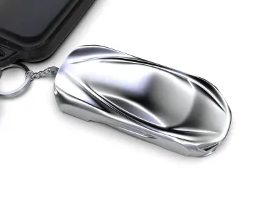 McLaren 720s Speedform Automotive Sculpture Keychain 3D print model