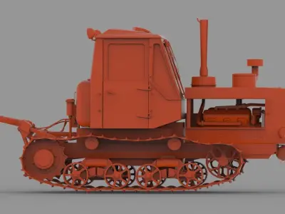 HTZ T-150 3D print model