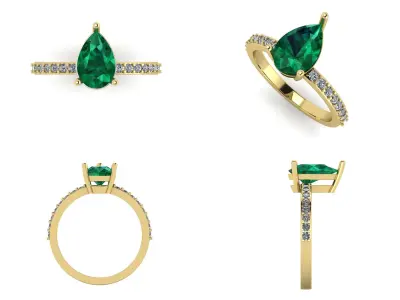 Ring bi 35 3D print model