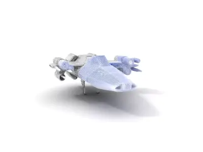 Galactic Starfighter model pack Low-poly 3D model