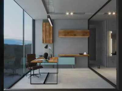 interior design and modelling 3D model