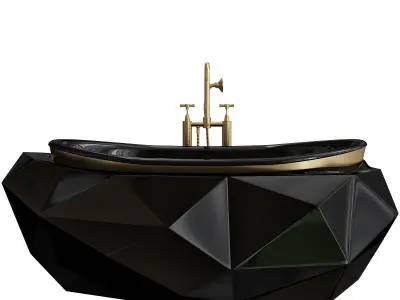 Diamond Bathtub 3D model