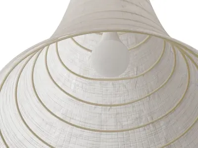 Pendant Light Japanese Style Lighting 3D model